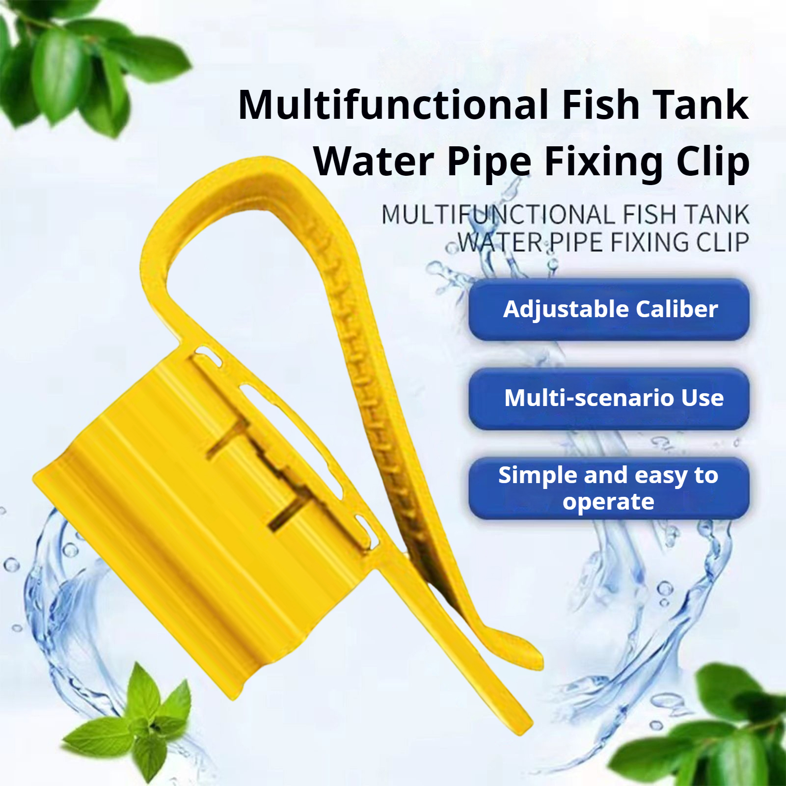 Marine Aquarium Water Change - Aquarium Tube Holder Clip Fish Tank