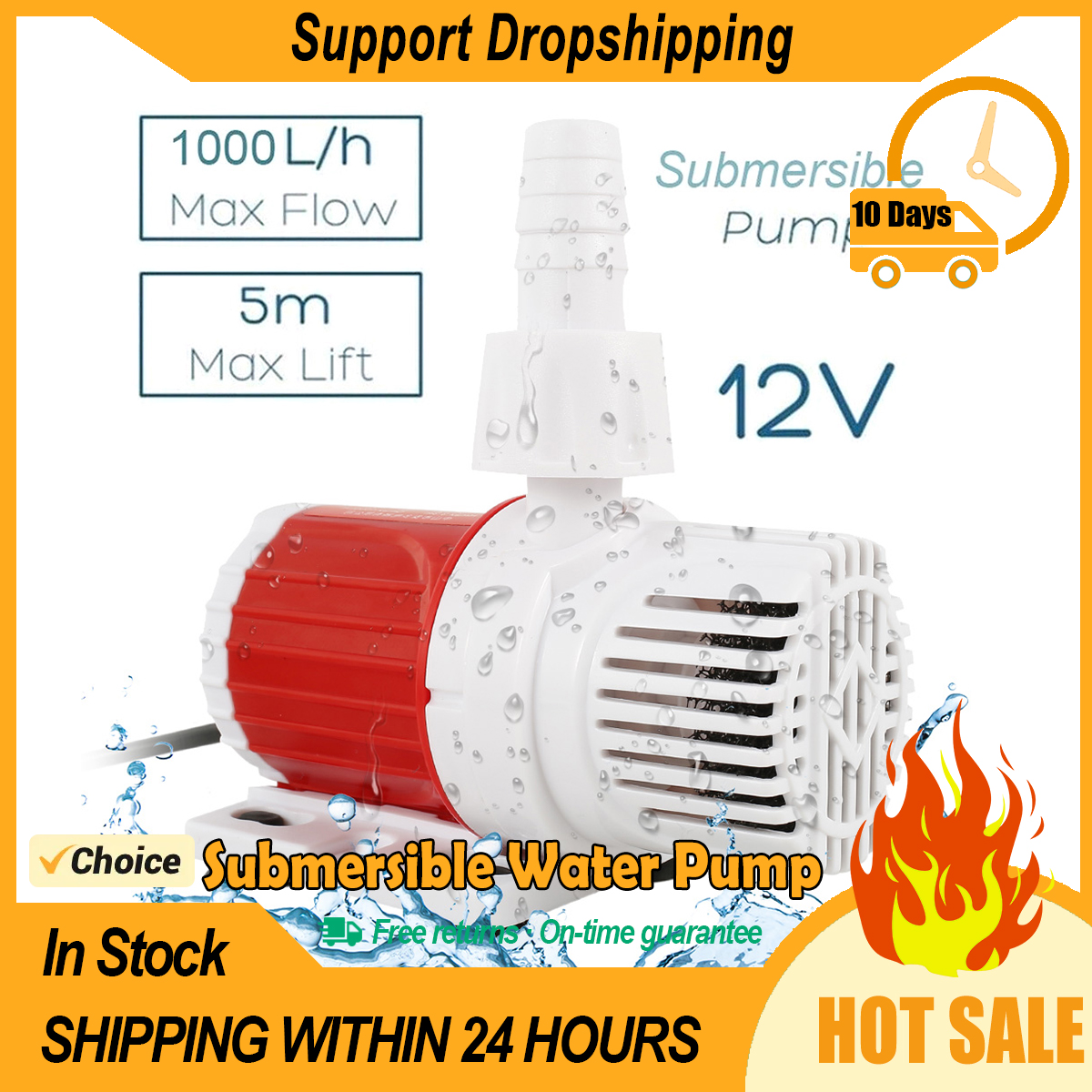 Fish Tank Water Pump DC 12V 10 – Marine Aquarium Nano Bewertung und Preis
