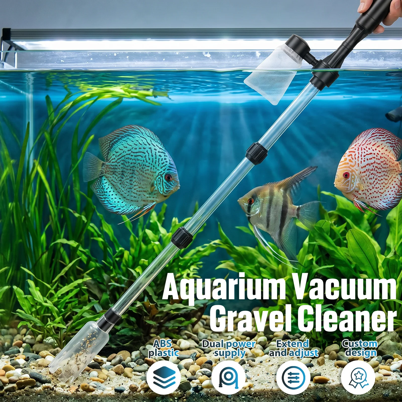 Aquarium Vacuum Gravel Cleaner – Marine Aquarium Water Change Bewertung und Preis