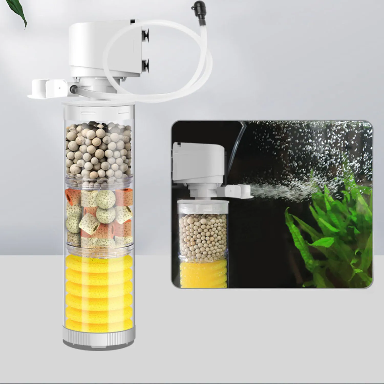 220V 50Hz Silent Filter for Aq – Marine Aquarium Nano Bewertung und Preis