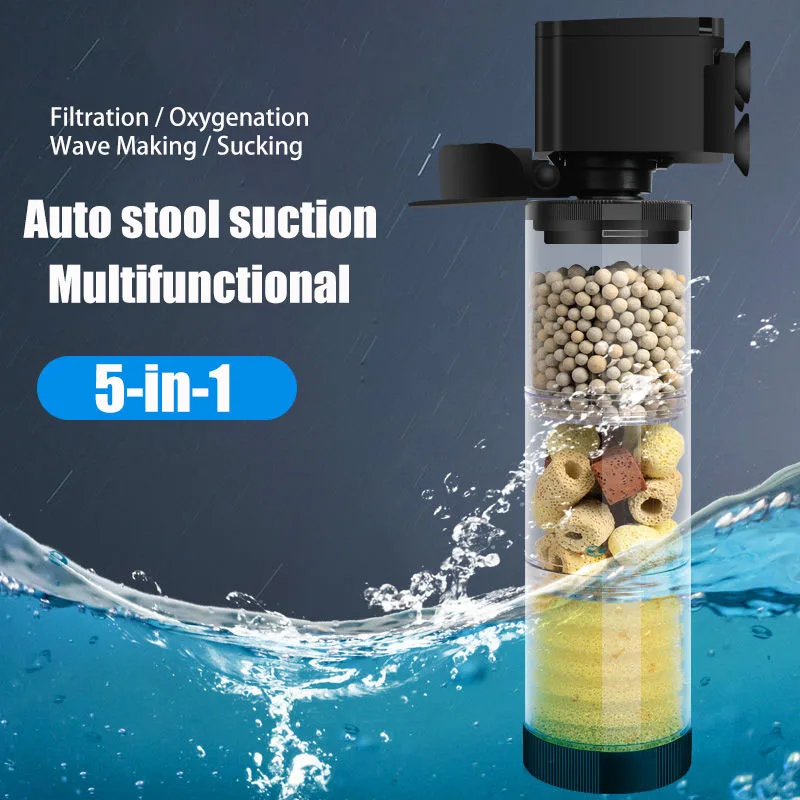 220V 50Hz Silent Filter for Aq – Marine Aquarium Nano Bewertung und Preis