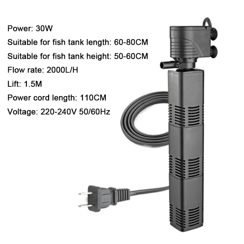 Plastic 3 in 1 Fish Tank Filte – Marine Aquarium Nano Bewertung und Preis