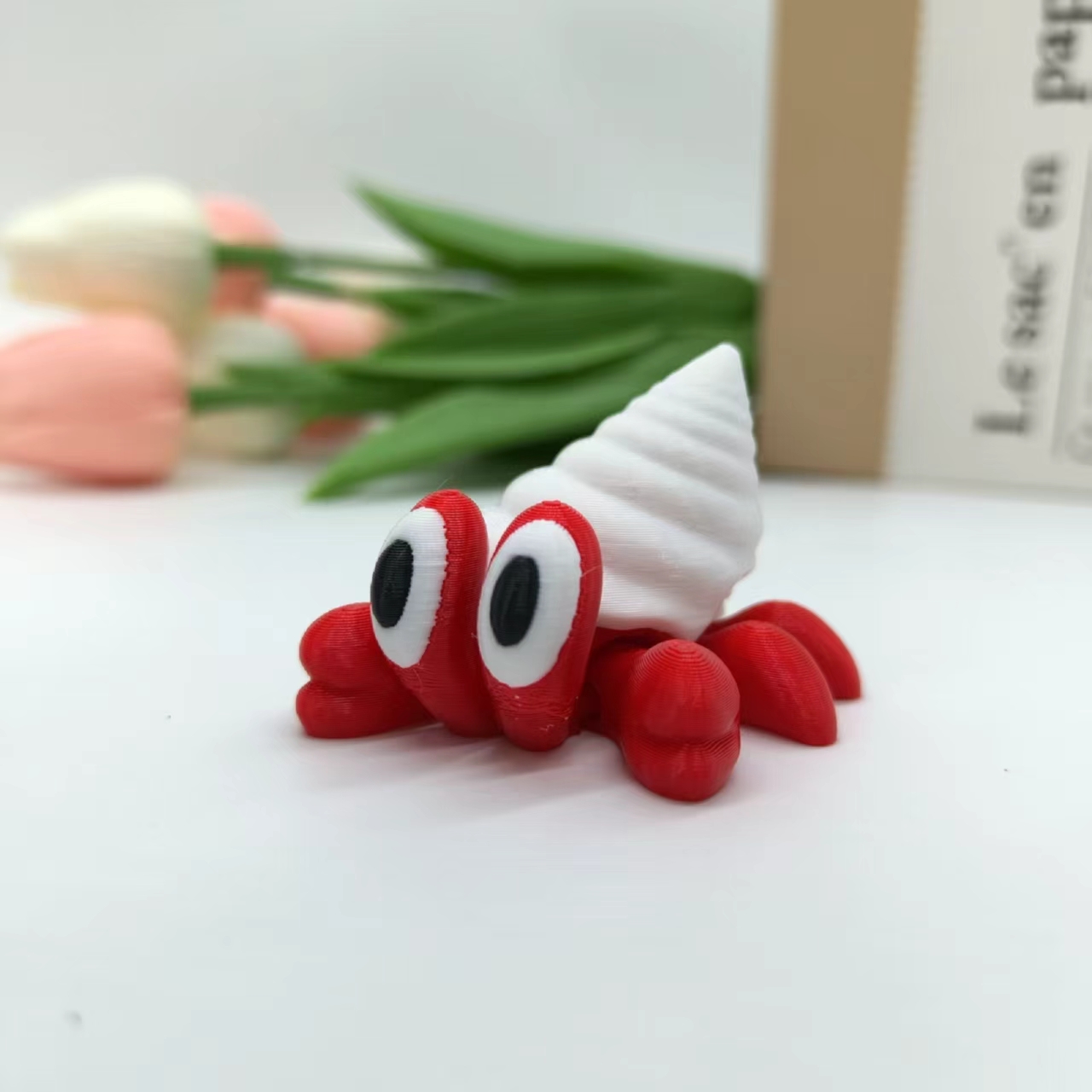 3D Printed Hermit Crab Statue, – Marine Aquarium Hermit Crab Bewertung und Preis