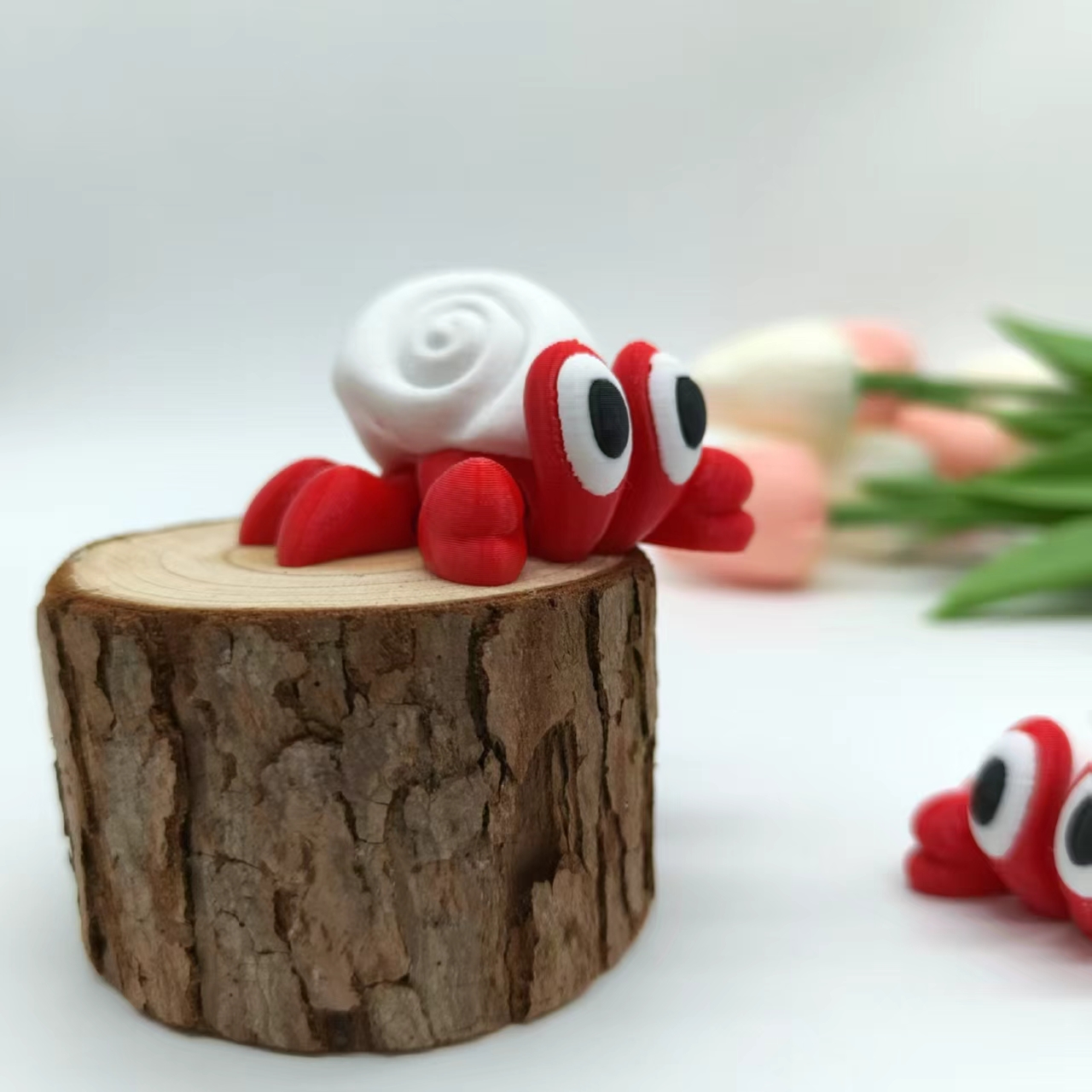 3D Printed Hermit Crab Statue, – Marine Aquarium Hermit Crab Bewertung und Preis