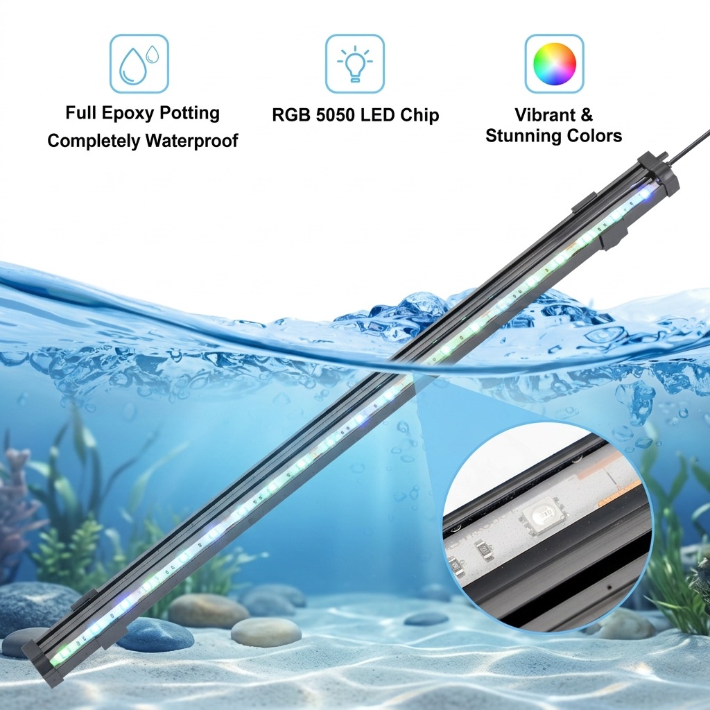 USB LED Aquarium Air Bubble Li – Marine Aquarium Water Change Bewertung und Preis